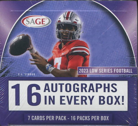*LAST BOX* 2023 Sage Hit Low Series Football Hobby, Box