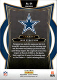 2024 Jake Ferguson Panini Select CONCOURSE ZEBRA PRIZM #65 Dallas Cowboys