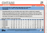 2019 Shohei Ohtani Topps Series One #250 Anaheim Angels 1