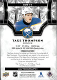 2024-25 Tage Thompson Upper Deck Black Diamond AUTOGRAPH 44/49 AUTO #BDB-TT Buffalo Sabres
