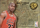 1992-93 Michael Jordan Fleer Ultra NBA AWARD WINNER #1 Chicago Bulls 2