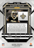 2022 Alontae Taylor Panini Prizm BLUE SHIMMER PRIZM ROOKIE 24/25 RC #392 New Orleans Saints