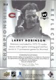 2022-23 Larry Robinson Upper Deck The Cup CHAMPIONSHIP REFLECTIONS AUTOGRAPH 10/35 AUTO #CR-LR Montreal Canadiens