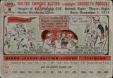 1956 Walter Alston Topps #8 Brooklyn Dodgers BV$60