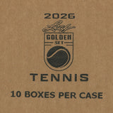 2026 Leaf Metal Tennis Golden Set , 10 Box Case *RELEASES 10/23*