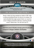 2011 Bryce Harper Bowman Platinum PROSPECTS X-FRACTOR #BPP1 Washington Nationals