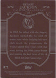 2009 Reggie Jackson Topps Sterling BURGUNDY 1/10 #22 California Angels