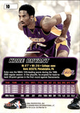 2000-01 Kobe Bryant Fleer Ultra #10 Los Angeles Lakers