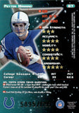 1998 Peyton Manning Topps Stars BRONZE ROOKIE 5895/8799 RC #67 Indianapolis Colts