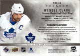 2021-22 Wendel Clark Upper Deck The Cup THE SHOW SIGNATURES AUTOGRAPH AUTO #SW-14 Toronto Maple Leafs