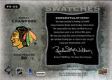 2013-14 Corey Crawford Upper Deck Ultimate Collection PREMIUM SWATCHES 34/35 JERSEY #PS-CC Chicago Blackhawks