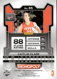 2024 Caitlin Clark Panini Prizm Monopoly ROOKIE RC #65 Indiana Fever 2