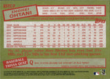 2020 Shohei Ohtani Topps Chrome 1985 DESIGN REFRACTOR #85TC-7 Los Angeles Angels 2