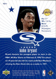 1998-99 Kobe Bryant Upper Deck UD Choice STARQUEST #SQ13 Los Angeles Lakers 1