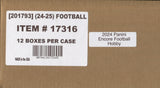 2024 Panini Encore Football Hobby, 12 Box Case *RELEASES 3/26*