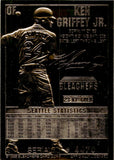 1995 Ken Griffey Jr. Bleachers FOIL SCULPTURED TRADING CARD Seattle Mariners