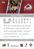 2009-10 Ryan O'Reilly Upper Deck Series 1 YOUNG GUNS ROOKIE RC #213 Colorado Avalanche