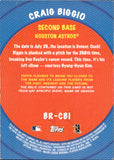2006 Craig Biggio Topps BAZOOKA REWIND GAME-WORN JERSEY #BR-CB1 Houston Astros