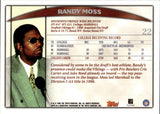 1998 Randy Moss Topps SEASON OPENER ROOKIE RC #22 Minnesota Vikings