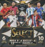 2025-26 Panini Select Road To FIFA World Cup 2026 Soccer Mega, Box (Orange Ice)