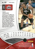 2020-21 Kawhi Leonard Panini Spectra META PRIZM 15/25 #97 Los Angeles Clippers