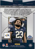 2022 Kyren Williams Panini Donruss Elite STATUS DIE-CUT ROOKIE 2/7 RC #2002-111 Los Angeles Rams