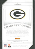 2018 Charles Woodson Panini National Treasures CENTURY MATERIALS 55/99 JERSEY #CM-CWD Green Bay Packers