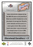 2007-08 Lebron James Upper Deck BASKETBALL HEROES #LJ-5 Cleveland Cavaliers
