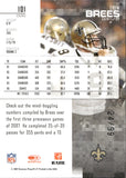 2007 Drew Brees Donruss Leaf Rookies & Stars LONGEVITY 24/99 #101 New Orleans Saints
