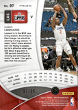 2020-21 Kawhi Leonard Panini Spectra CELESTIAL PRIZM 91/99 #97 Los Angeles Clippers