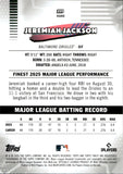 2026 Jeremiah Jackson Topps Finest GOLD MINI DIAMOND REFRACTOR ROOKIE 20/50 RC #223 Baltimore Orioles