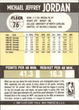 1990-91 Michael Jordan Fleer #26 Chicago Bulls 1