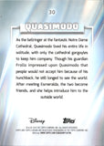 2026 Quasimodo Topps Chrome Disney MINI PINK DIAMOND REFRACTOR 12/250 #30 THE HUNCHBACK OF NOTRE DAME