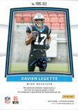 2024 Xavier Legette Panini Certified FRESHMAN FABRIC ROOKIE AUTOGRAPH JERSEY PATCH 102/299 AUTO RC #FMS-XLE Carolina Panthers