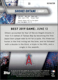 2019 Shohei Ohtani Bowman's Best REFRACTOR #33 Anaheim Angels