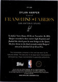 2025-26 Dylan Harper Topps FRANCHISE FABRICS ROOKIE JERSEY RC #FF-DH San Antonio Spurs