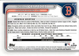 2024 Yoeilin Cespedes BOWMAN CHROME PROSPECTS 1ST BOWMAN GOLD REFRACTOR 40/50 #BCP-139 Boston Red Sox