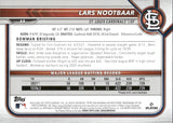 2022 Lars Nootbaar Bowman YELLOW ROOKIE 46/75 RC #64 St. Louis Cardinals