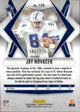 2025 Jay Novacek Panini Phoenix LIME GREEN LAVA 84/225 #124 Dallas Cowboys