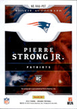 2022 Pierre Strong Jr. Panini Origins ROOKIE AUTOGRAPH RC AUTO #RAU-PST New England Patriots