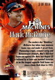 2000 Mark McGwire Skybox Metal HIT MACHINES DIE-CUT #2 St. Louis Cardinals