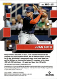 2022 Juan Soto Panini Donruss MONIKERS BLACK AUTOGRAPH 1/1 ONE OF ONE AUTO #MO-JS Washington Nationals