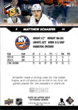 2025-26 Matthew Schaefer Upper Deck EXTENDED SERIES HOLOGrFX AuSOME ROOKIE RC #HG-7 New York Islanders