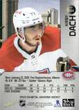 2023-24 Kirby Dach Skybox Metal Universe PRECIOUS METAL GEMS RED 2/100 PMG #94 Montreal Canadiens