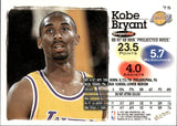 1997-98 Kobe Bryant Skybox NBA Hoops #75 Los Angeles Lakers 2