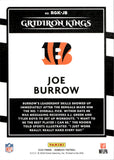 2020 Joe Burrow Panini Donruss ROOKIE GRIDIRON KINGS RC #RGK-JB Cincinnati Bengals 3