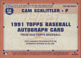 2026 Cam Schlittler Topps 1991 DESIGN ROOKIE AUTOGRAPH RC AUTO #91A-CAS New York Yankees