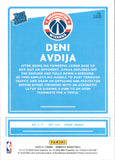 2020-21 Deni Avdija Panini Donruss RATED ROOKIE RED & GOLD LASER RC #205 Washington Wizards