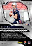 2024 Drake Maye Panini Prizm PINK WAVE PRIZM ROOKIE RC #329 New England Patriots