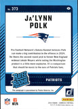 2024 Ja'Lynn Polk Panini Donruss RATED ROOKIE AUTOGRAPH 154/199 RC AUTO #373 New England Patriots
